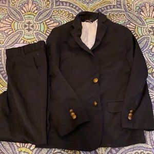 Boys Navy Tommy Hilfiger suit